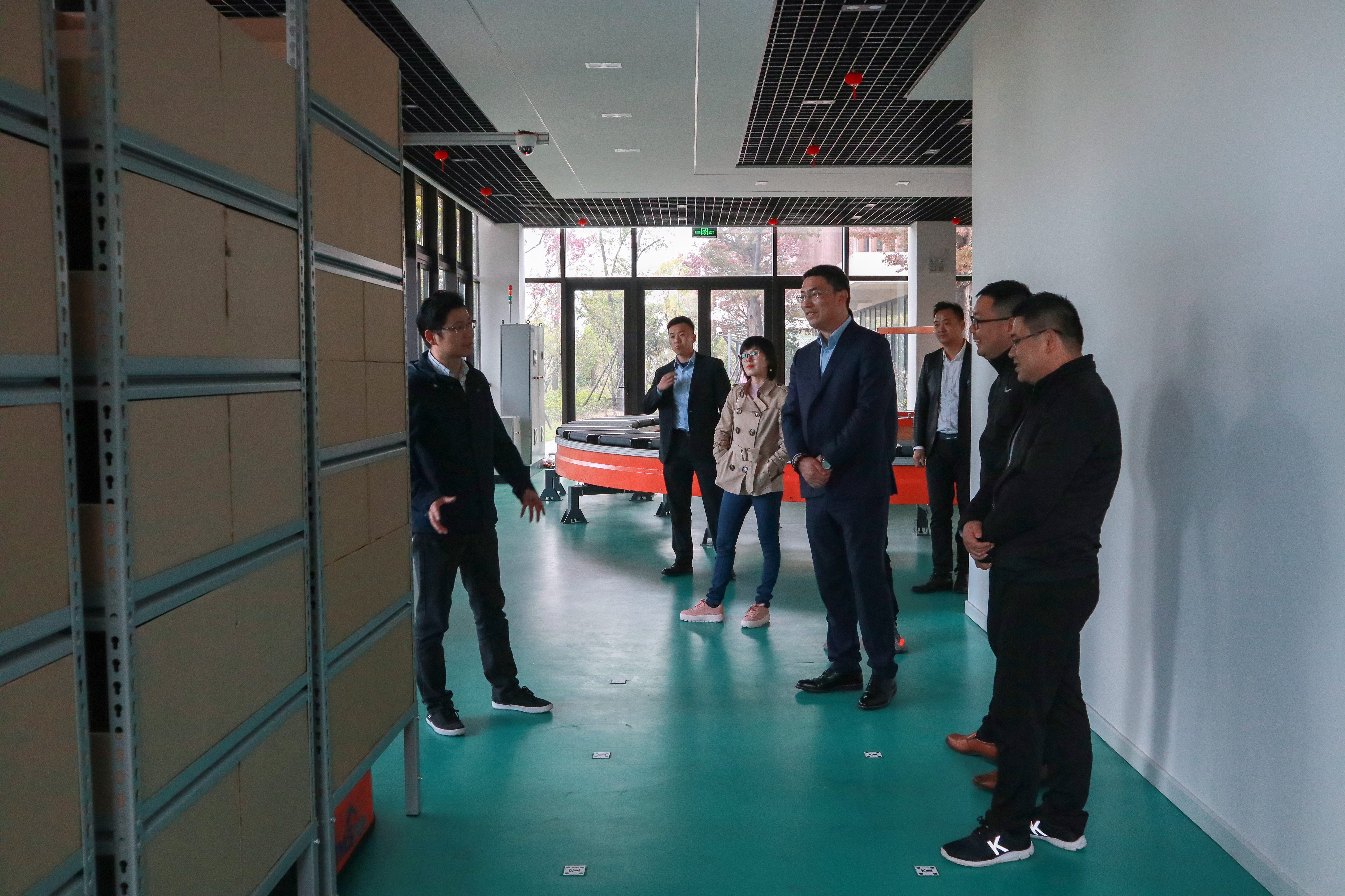 簡訊 | 浙江省紹興市柯橋區(qū)發(fā)改局、招商局領(lǐng)導(dǎo)蒞臨寶開參觀考察